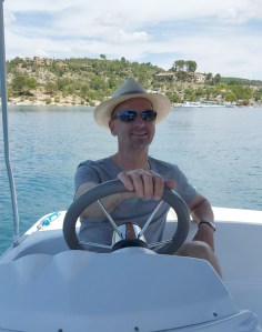 Your author hard at work.